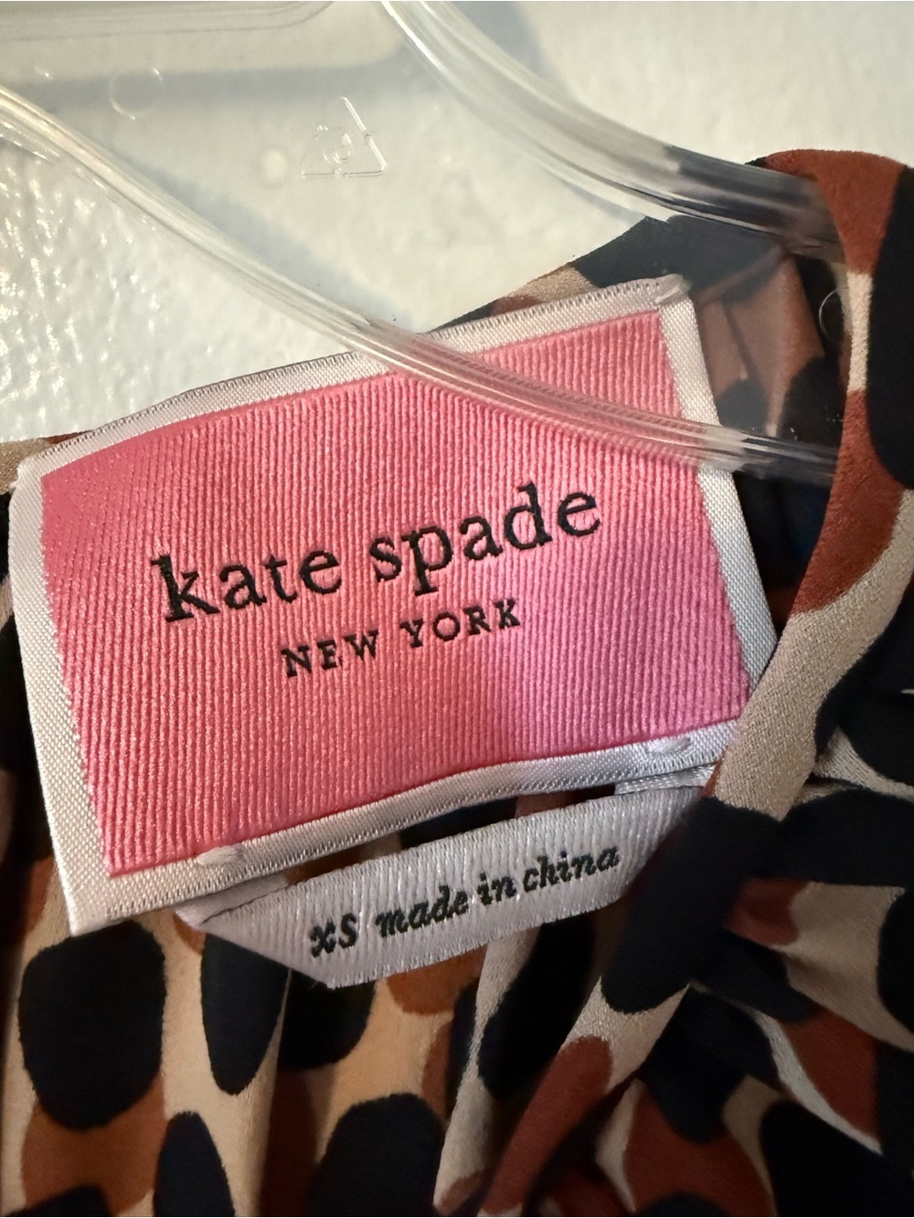 Kate Spade Dotty Leopard Spin Dress. XS - Picture 7 of 9